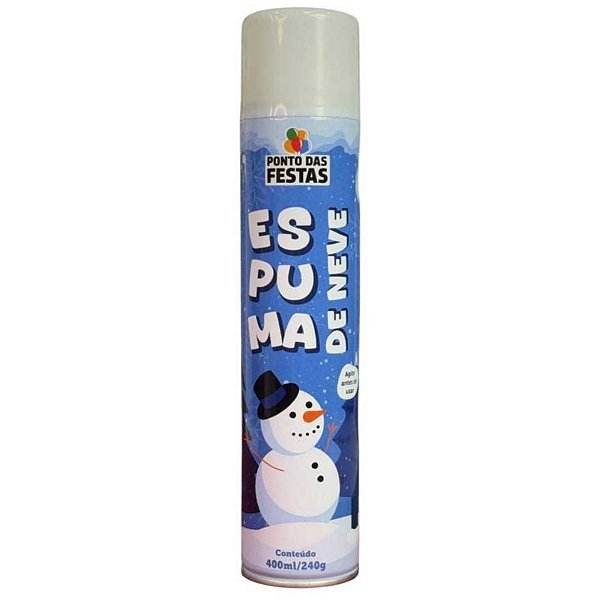 Spray Espuma Floco de Neve 400ml Ponto das Festas
