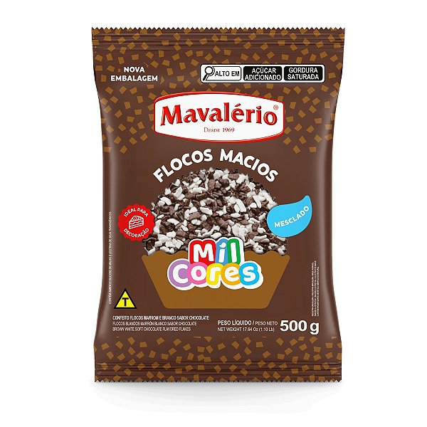 Flocos Macios Mesclado 500g Mavalério