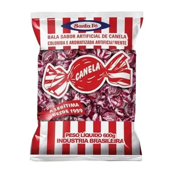 Bala de Canela 600g Santa Fé
