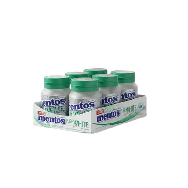 Mentos Pure White Spearmint 6 Unidades de 56g Perfetti