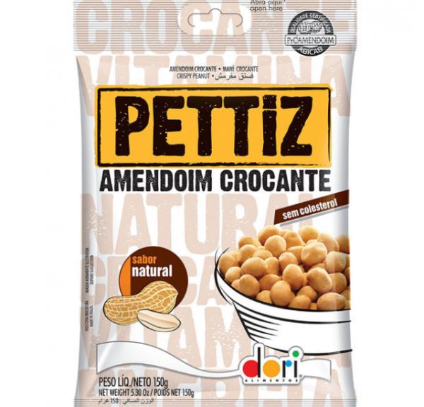 Amendoim Crocante Pettiz Tradicional 150g - Dori