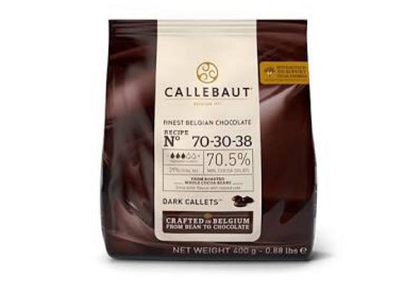 Chocolate Amargo Callebaut 70-30-38 70,5% Cacau Gotas 400g