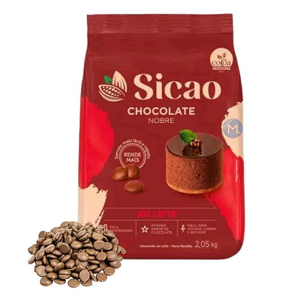Chocolate Sicao Ao Leite Gold Gotas 2,050kg