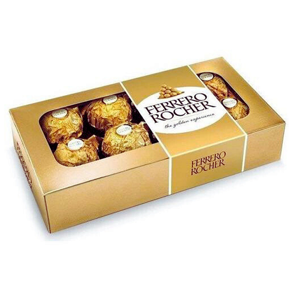 Chocolate Ferrero Rocher 8 Unidades 100g