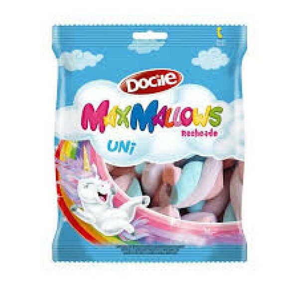 Marshmallow Recheado Twist Color Unicórnio 220g - Docile
