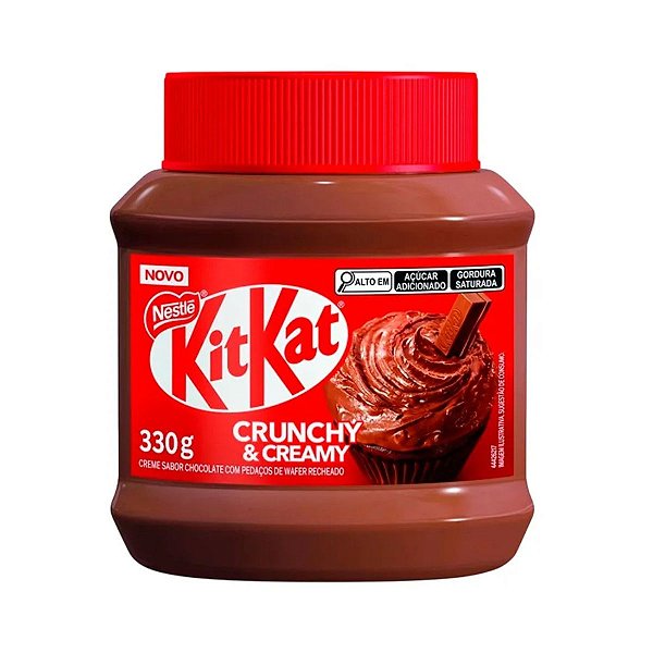 Pote Crunchy & Creamy  Kit Kat 330g Nestlé