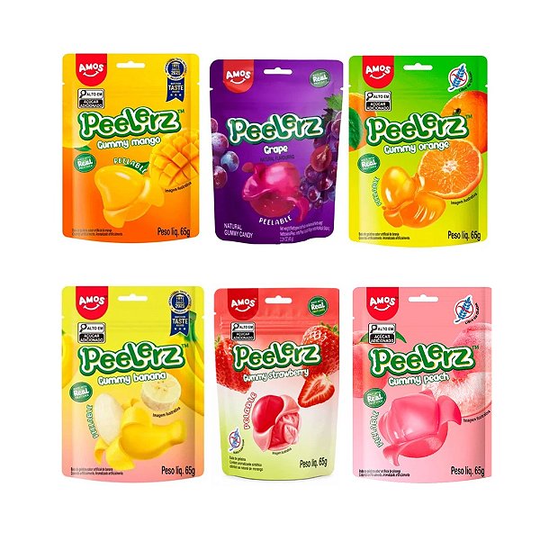 BALA PEELERZ GUMMY 65g - escolha o sabor