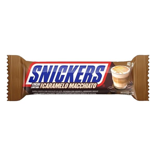 Chocolate Snickers Caramelo Macchiato 40g - Snickers