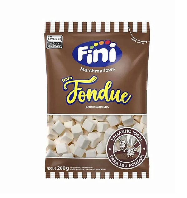 Marshmallow Para Fondue 200g - Fini