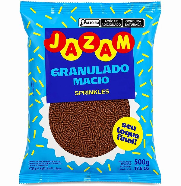 Granulado Macio Sprinkles  500g - Jazam