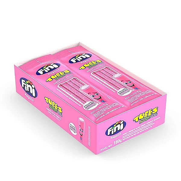 Mini Fini  Tubes Tutti-Frutti 15g 12UN - Fini