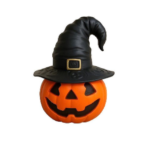 Decoração De Halloween Abóbora Bruxinha