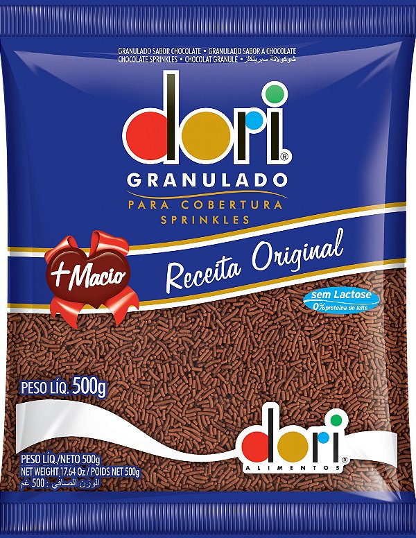 Confeito Granulado Original Dori 500g