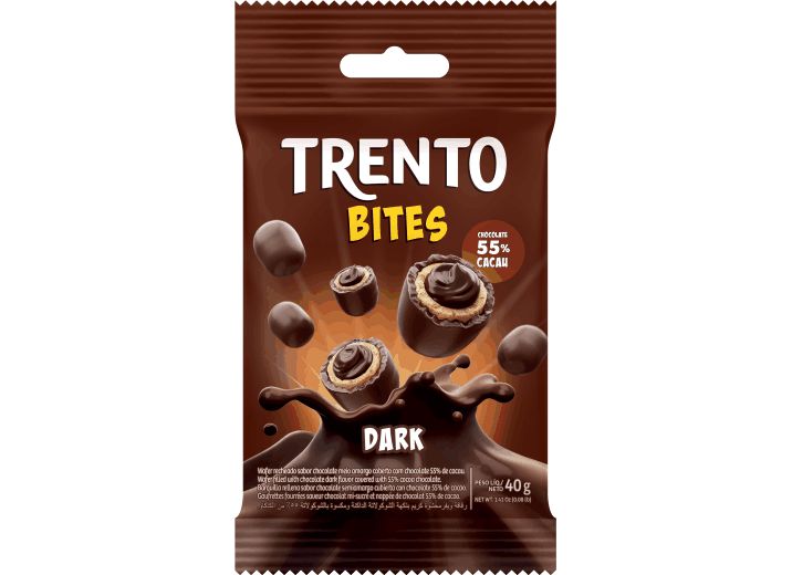 Chocolate Trento Bites Dark 40g Peccin