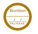 Etiqueta Adesiva Decorativa Bombom Dourada Eticol com 100 unidades