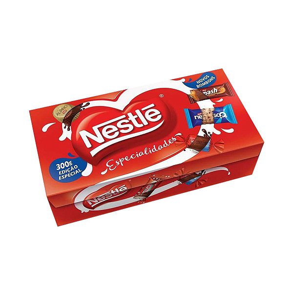 Caixa de Bombom Sortido Nestlé Especialidades 251g