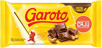 Tablete Garoto Caju 80g - Garoto