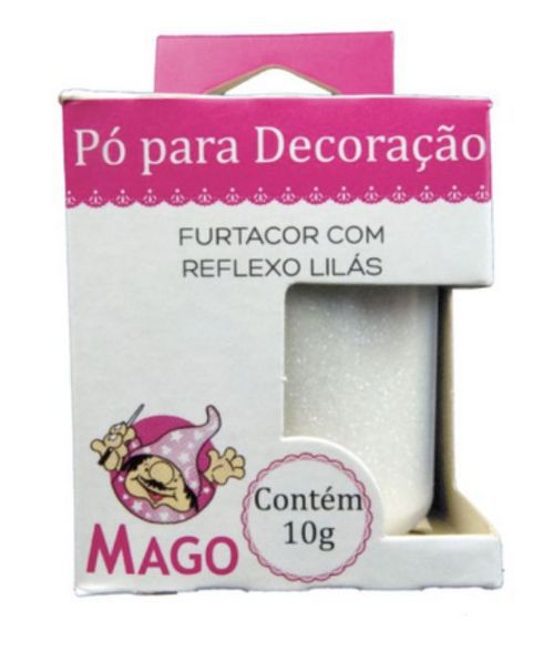 Pó Para Decoração Confeitar Lilás 8g - Mago