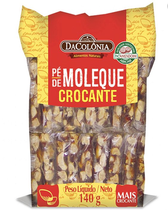 Pé de Moleque Crocante DaColônia 140g