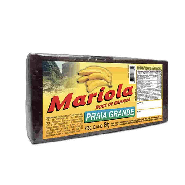 Mariola de Banana DaColônia 180g