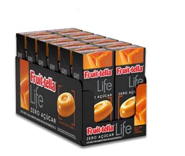 Bala Fruittella Life Sabor Caramelo 226,8g- 12 Unidades de 18,9g - Perfetti