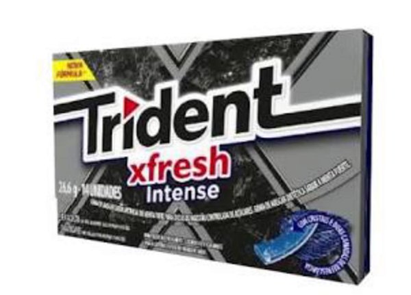 Trident X fresh Intense25,2g c/ 14 un - Adams
