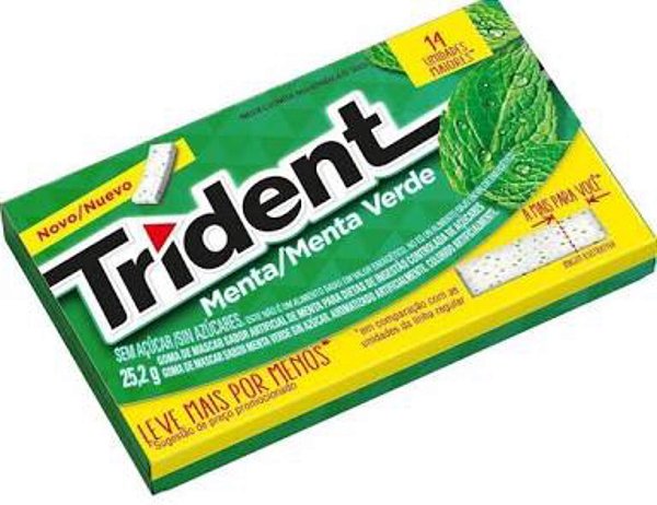 Trident Menta 25,2 c/ 14 un - Adams