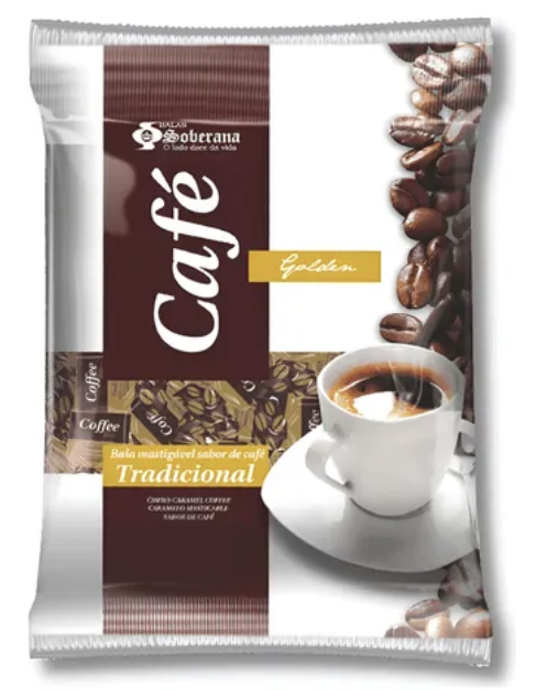 Bala Café Mastigável 500g - Soberana