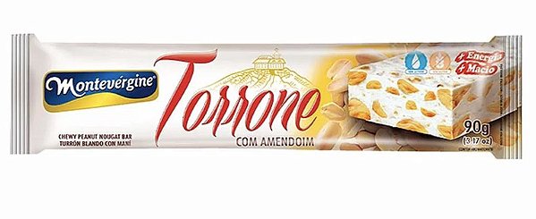Torrone de Amendoim 90g - Montevergine