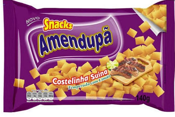 Salgadinho de Costelinha 140g - Amendupã