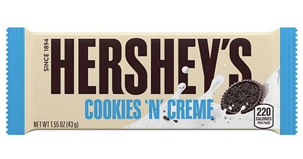 Chocolate cookies 'n' creme 87g - Hershey's