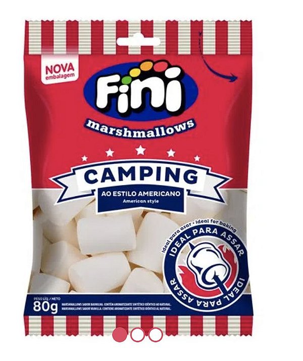 Marshmallows Camping 80g  Fini