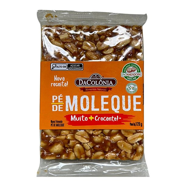 Pé de Moleque DaColônia 120g