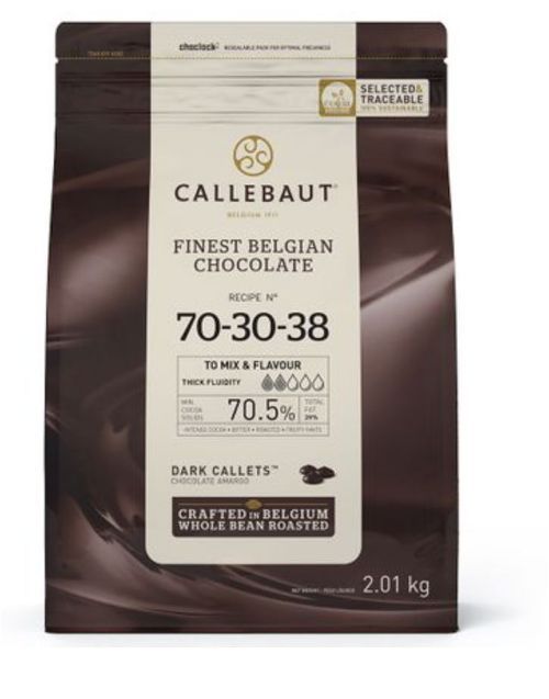 Chocolate Amargo Callebaut 70-30-38 70,5% 2kg