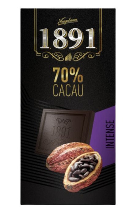 Tablete 1891 Intense 70% Cacau 10 un x 90g - Neugebauer