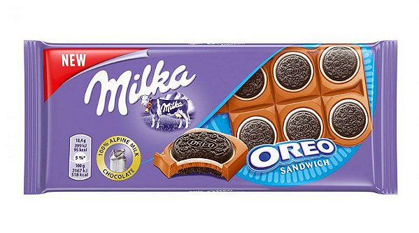 Chocolate Milka Oreo Sandwich 100g - Milka