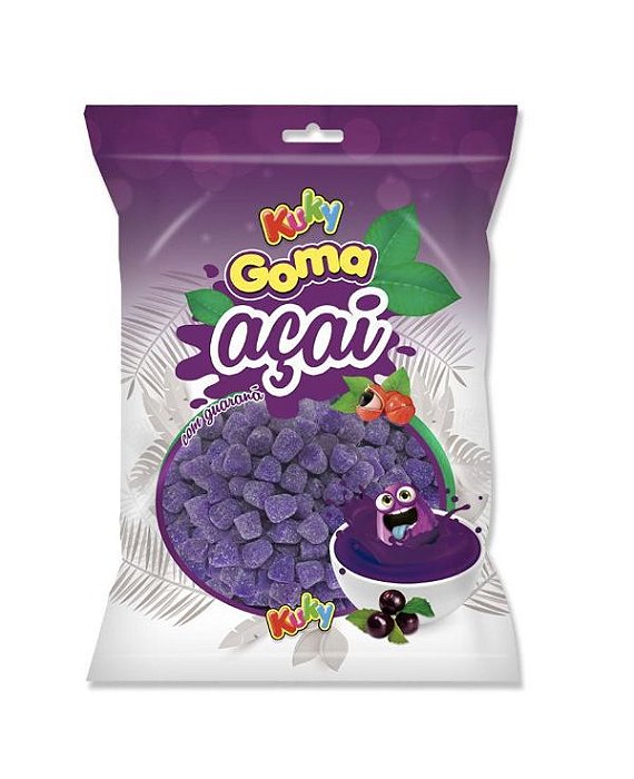 Bala de Goma Açai 500g  Kuky