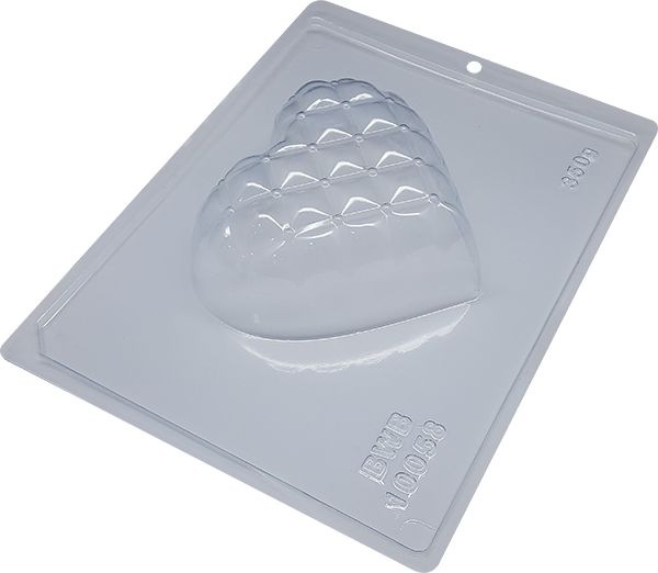 Forma Especial com Silicone Coração Detalhes de 350g cod. 10058