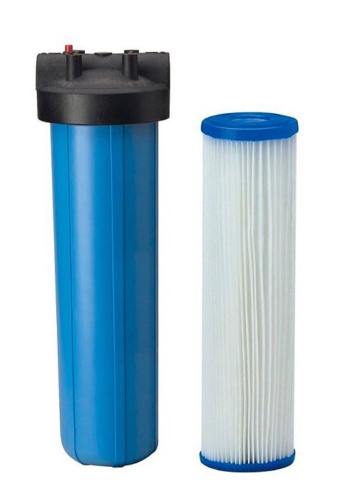 Filtro Com Refil Plissado 20" Big Blue