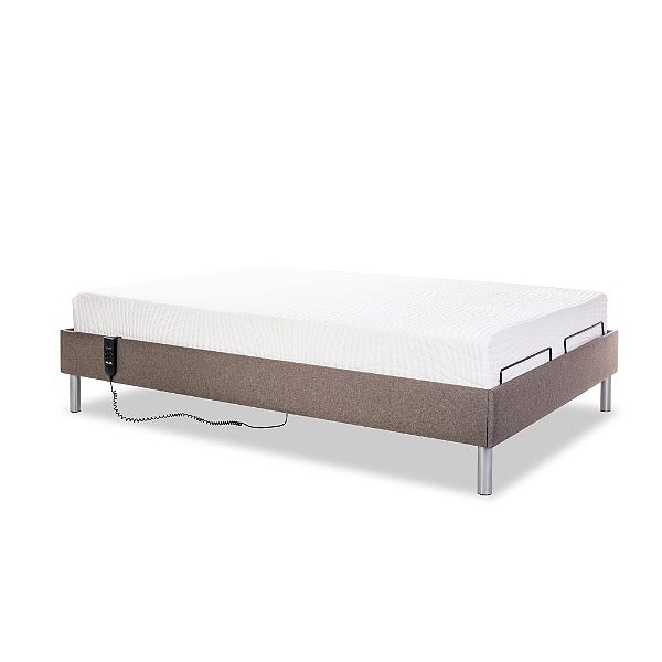 Cama Motorizada Base Slim Pilati Life Controle Com Fio