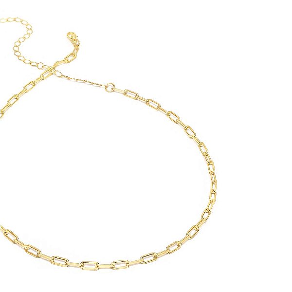 Colar Choker Kim Dourado