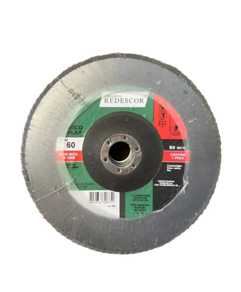 Disco Flap Gr 60- 7''x7/8 Redescor