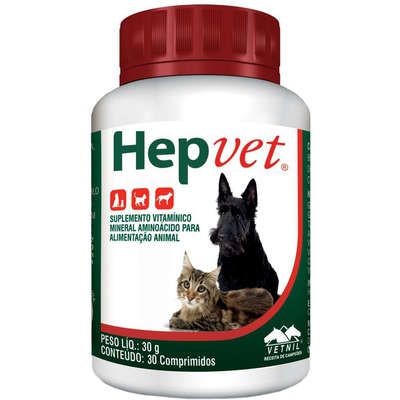 Hepvet 30g - 30 comprimidos
