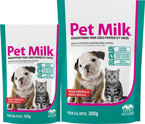 Suplemento Pet Milk para Cães e Gatos