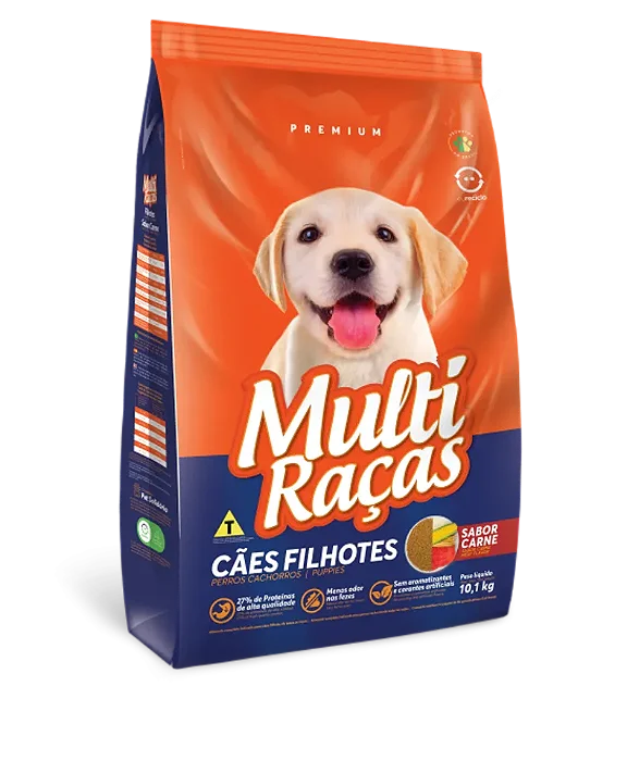 Ração Multi Raças Filhotes 10.1kg