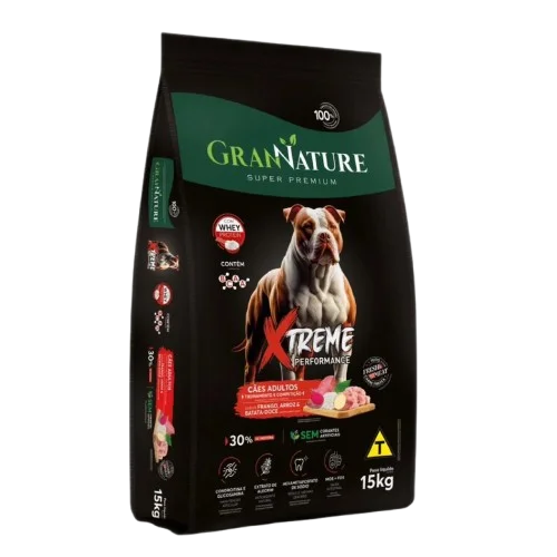 Ração Cão Gran Nature Xtreme Performance Super Premium 15kg