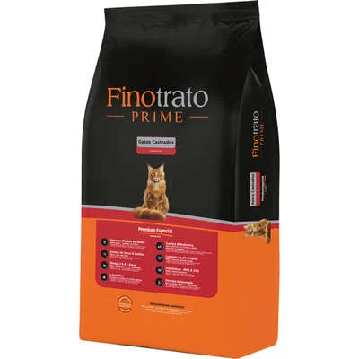 Finotrato Prime Premium Especial para Gatos Castrados salmao 10kg