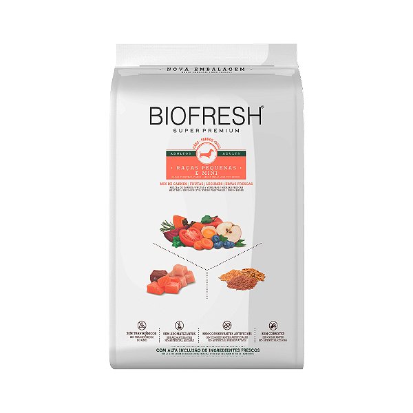 Biofresh para Cães Adultos de Raças Pequenas e Mini 10kg