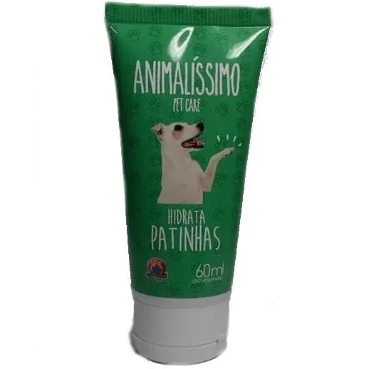 Hidrata patinhas Animalíssimo Para Cães e Gatos 60ml