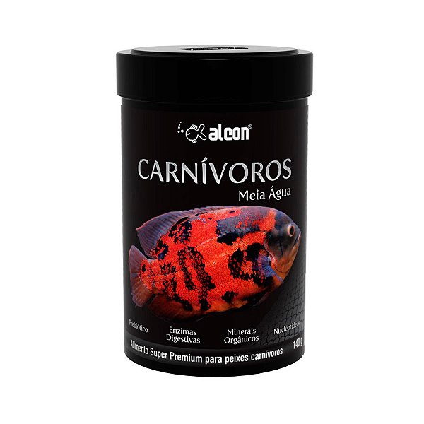 Alimento Alcon Carnívoros Meia Água